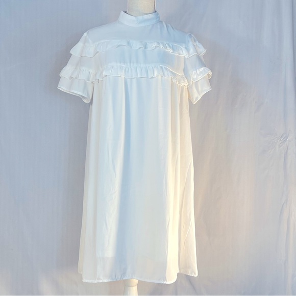 Boho White Dress - Picture 2 of 10